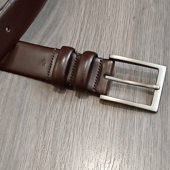 Men's JOSEPH ABBOUD Designer Leather Belt 44/110 (almost like New!) - Picture 5 of 9